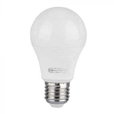 V-TAC SMART 11W A60 Bulb Compatible With Amazon Alexa And Google Home RGB+WW+CW