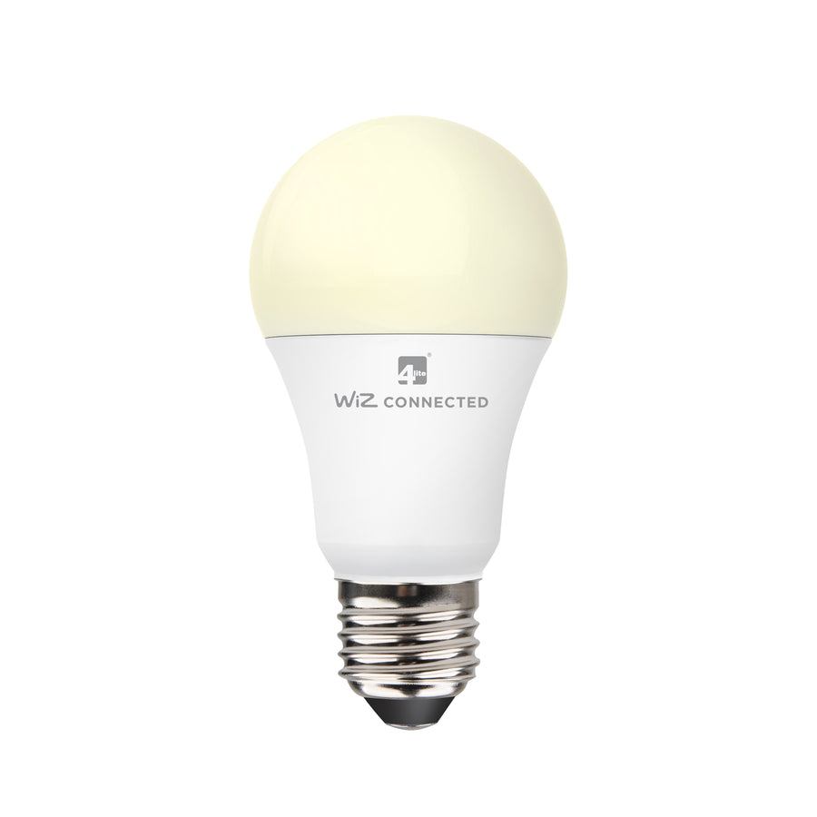 4Lite Wiz Connected A60 Warm White Smart Light Bulb - E27