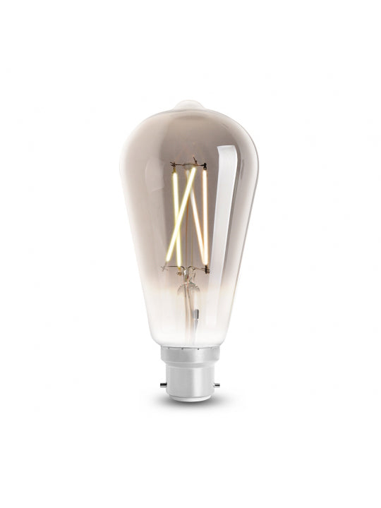 4Lite Wiz Connected LED Smart ST64 Filament Bulb Smoky BC (B22) Tuneable White & Dimmable