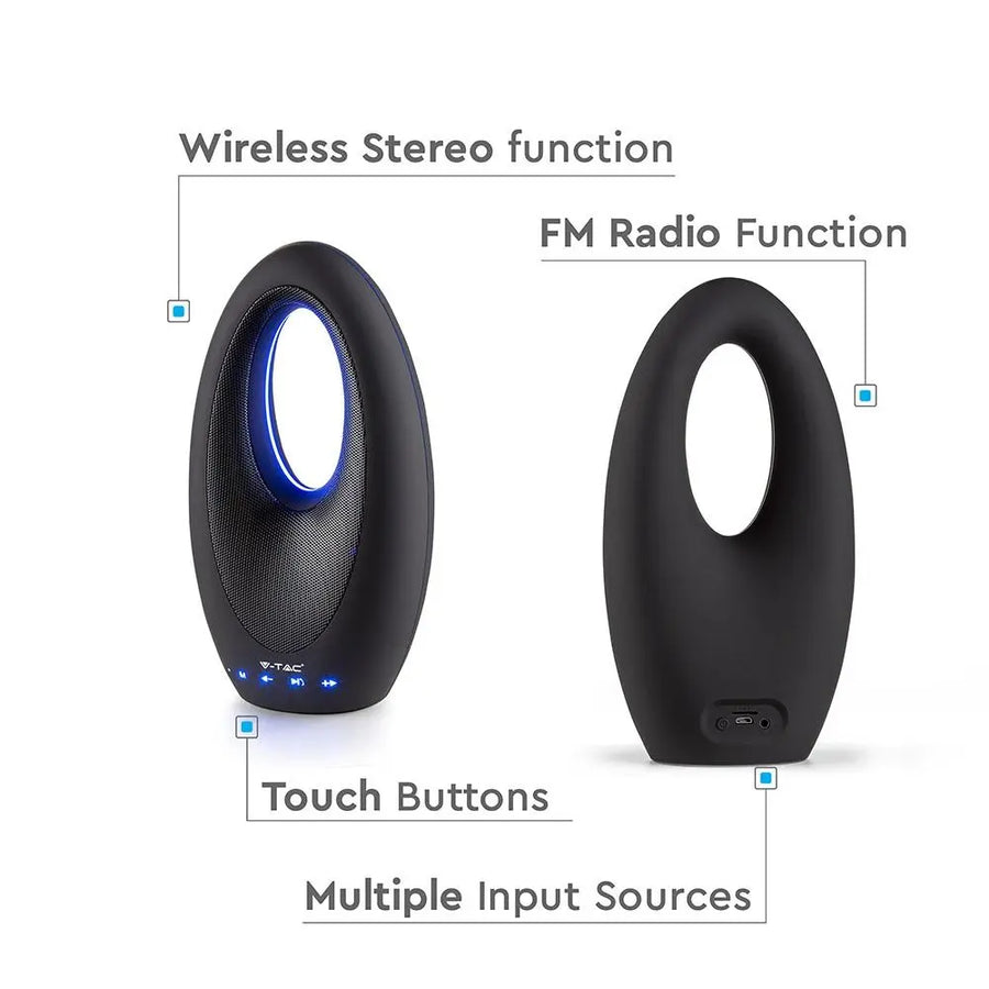 Vt-6133 Portable Bluetooth Speaker With Tws Function-1200mah Battery