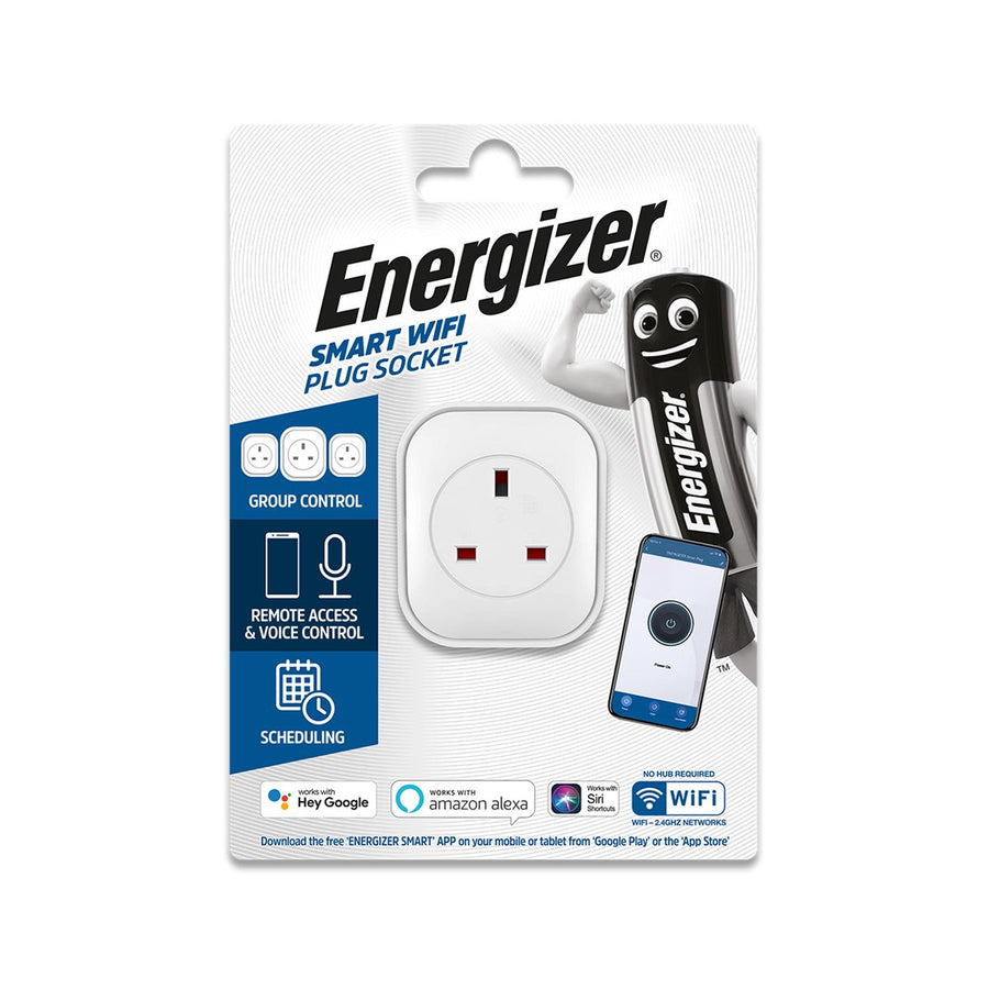 S17165 Energizer Smart Wifi Plug - Uk 3 Pin