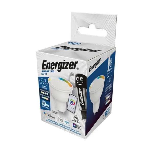 Energizer Smart GU10 - 4.9w - Colour Changing - 350lm