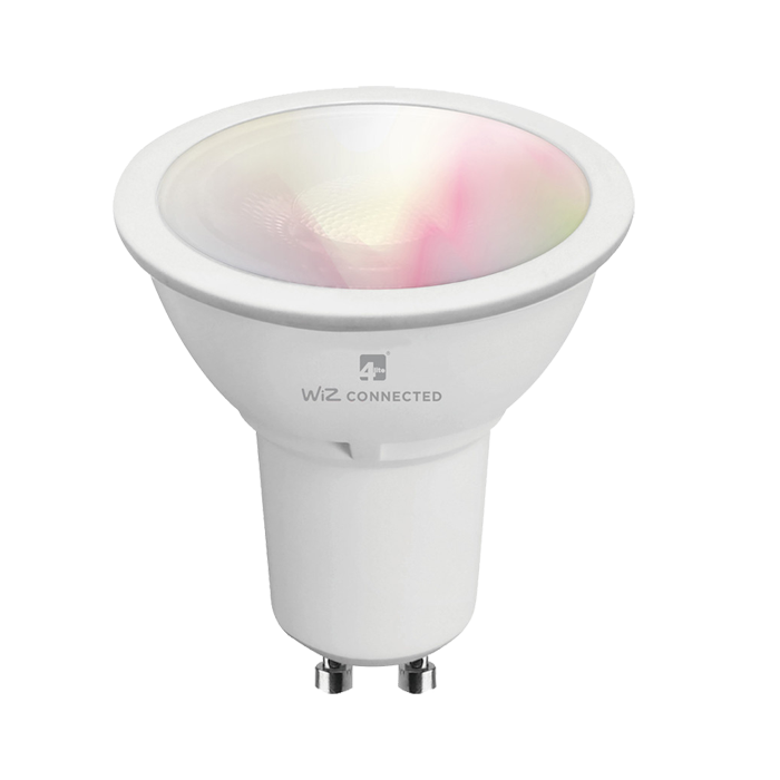 4Lite Wiz Connected LED Smart GU10 Bulb WiFi & Colour changing, Tuneable White & Dimmable